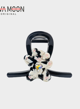 2024新款高级感后脑勺小熊抓夹女中号半扎头丸子头鲨鱼夹盘发夹子