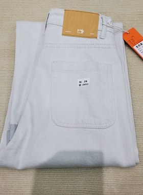 春夏圣菲莱女裤36022浅兰色时尚直筒牛仔裤时尚百搭休闲裤2025款