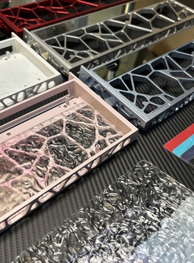 小蜜蜂made68镂空铝合金外壳侧板68por/68ultra +满改改装客制化