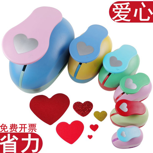 卡美爱心压花器大号省力印花机