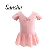 Sansha 三沙儿童女童舞蹈服中国舞练功服考级芭蕾舞服女裙子