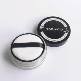 KATO散粉扑范范家平价替换大号长绒毛日本立绒蜜粉干粉定妆专用