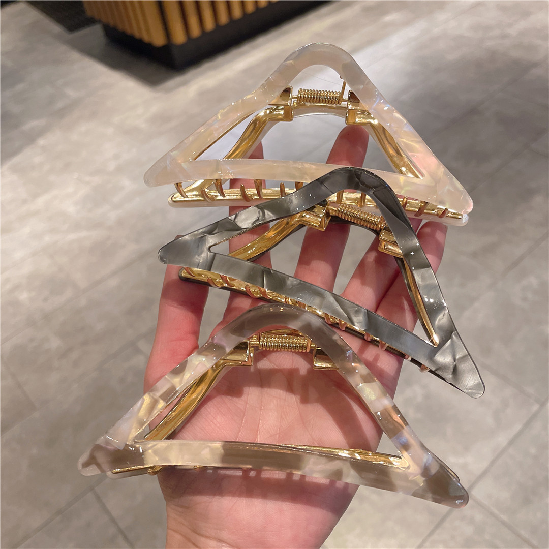 抓夹合金日韩大号发饰