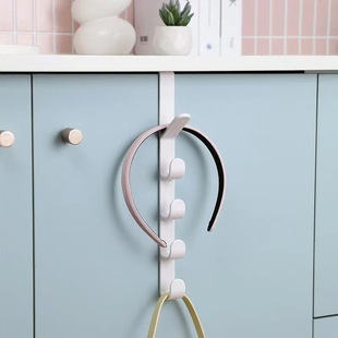 门后挂钩衣帽架免打孔安装家用门上钩宿舍卧室门上衣架衣钩收纳架