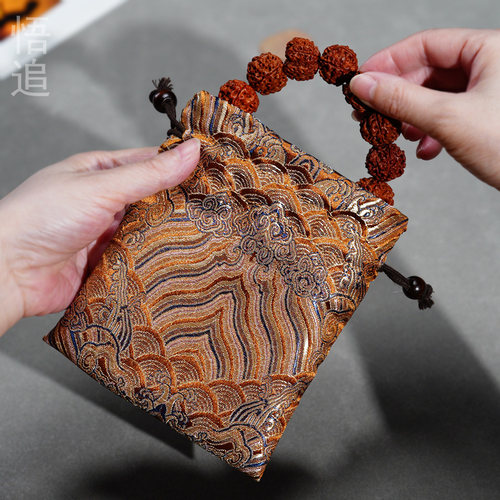 档文玩袋盘玩锦囊核桃手串收纳袋