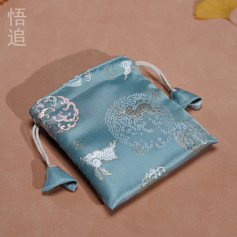 文玩手串收纳袋绒布袋首饰袋抽绳