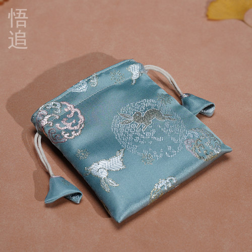 文玩手串收纳袋绒布袋首饰袋抽绳
