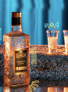 洋酒原装进口OLMECA TEQUILA 奥美加金 龙舌兰酒 700ML正品行货