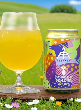 新品日本进口伊势角屋猫咪饮品酒花喵第10舰队浑浊IPA双C精酿啤酒