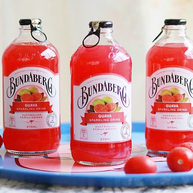 6瓶宾得宝番石榴汁饮料375mL 澳大利亚进口Bundaberg宾得宝汽水