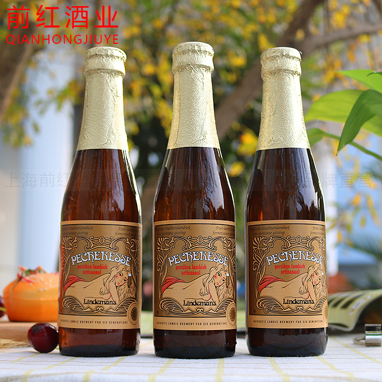6Æ¿±ÈÀûʱÁÖµÂÂüÌÒ×ÓÆ¡¾Æ250ml*6Æ¿Lindemans ¹ûζơ¾Æ