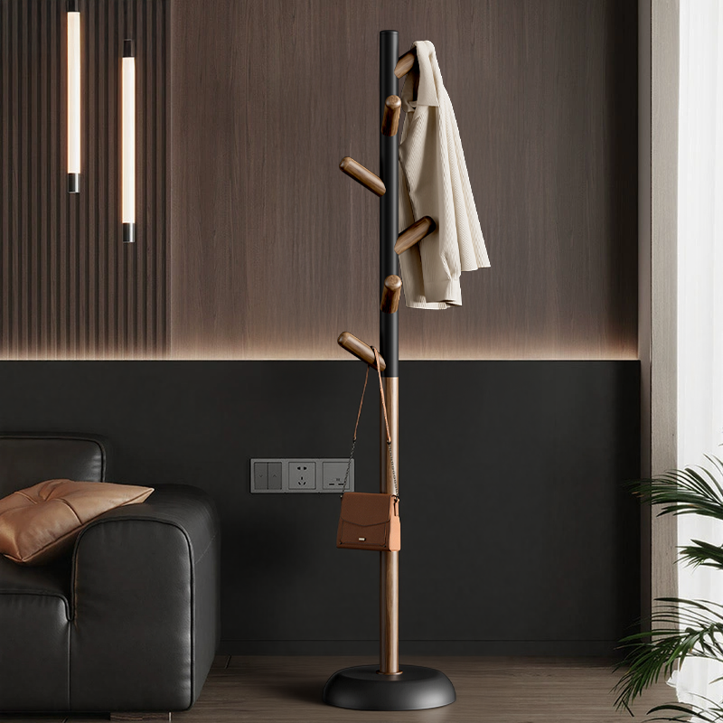 轻奢高级感设计师款立式衣帽架