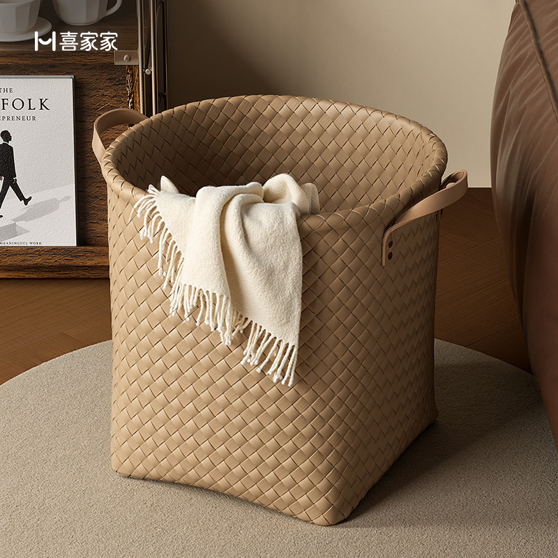 【2025新品】原创手工编织脏衣篓