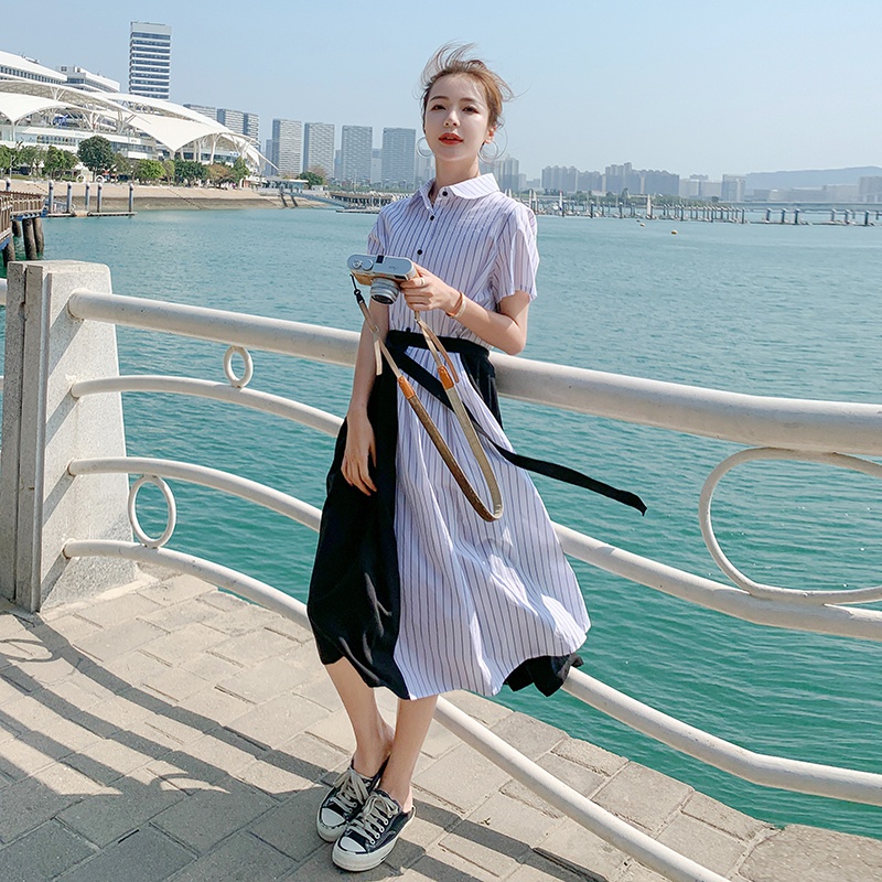 现货2022夏装新款连衣裙216/9803/P90控138，女装连衣裙，哈尼墨墨