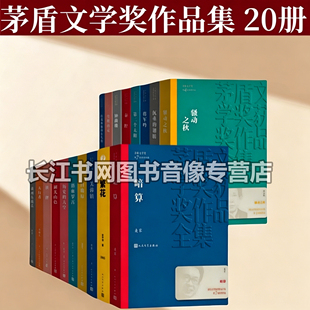 茅盾文学奖获奖作品全集全套20册白鹿原秦腔长恨歌抉择暗算繁花芙蓉镇湖光山色钟鼓楼 张洁文集沉重的翅膀 人民文学出版