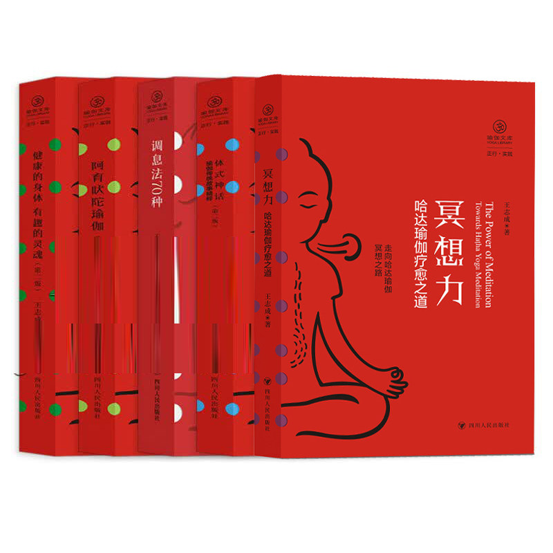 瑜伽文库5册冥想力:哈达