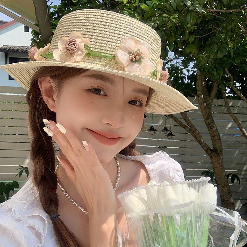 草帽女士遮阳新款防晒帽春夏季