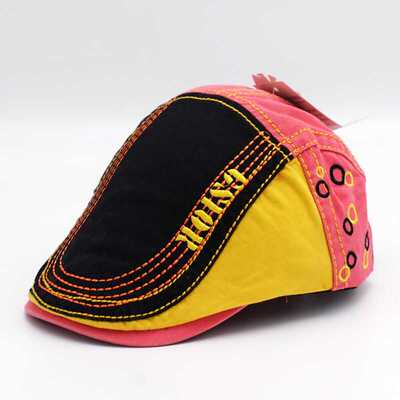 棉布儿童帽子休闲百搭鸭舌前进帽