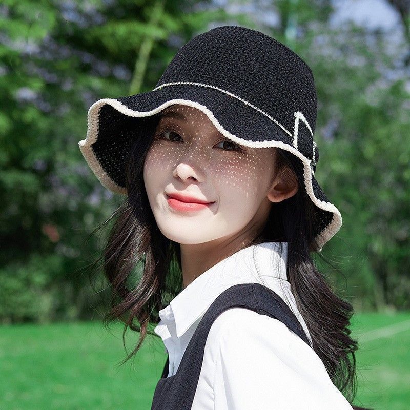 户外渔夫帽女新款休闲网红春夏季