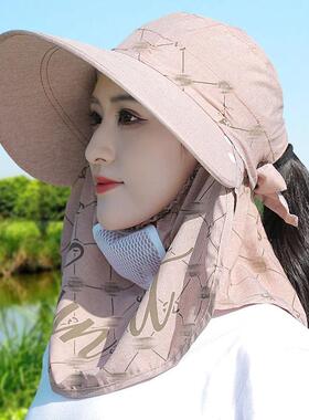渔夫帽女春秋夏季户外旅游采茶帽