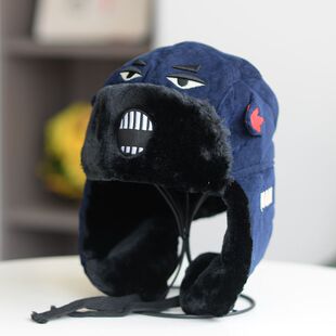 帽子男女士秋冬季加绒加厚保暖东北雷锋帽户外骑车防寒护耳防风帽