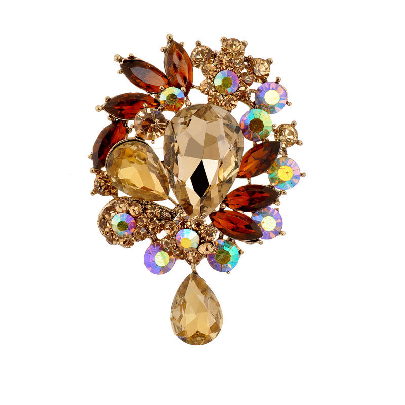 Broche femme en cristal autrichien - Ref 1174034 Image 5