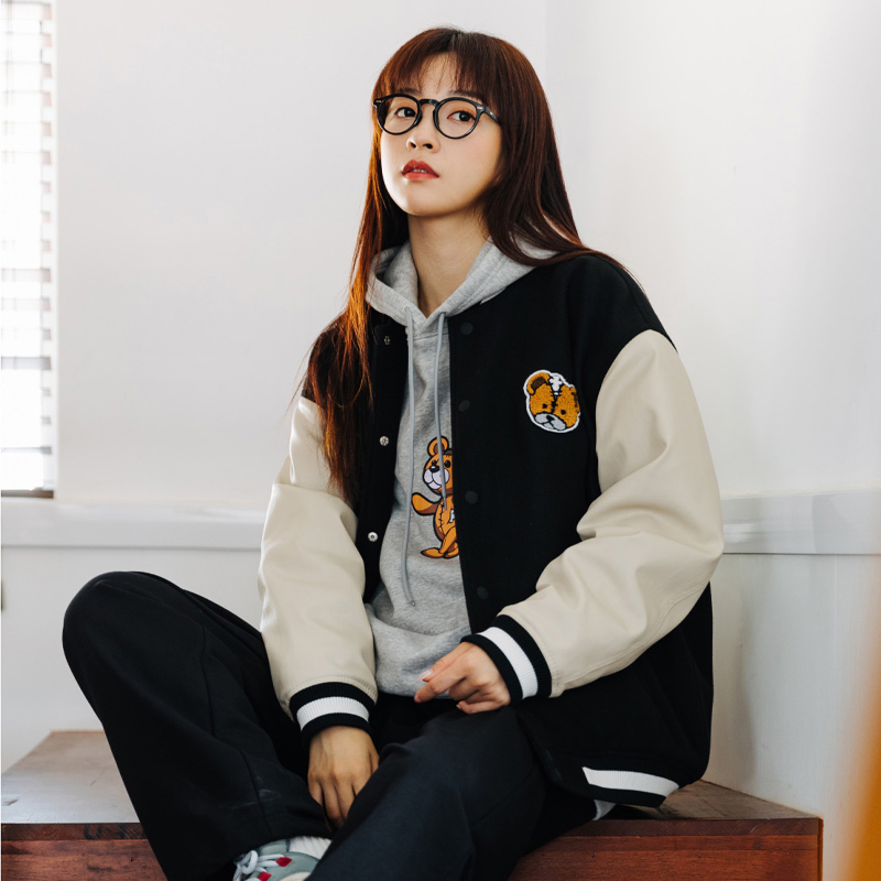 情侣刺绣棒球服PSOBrand