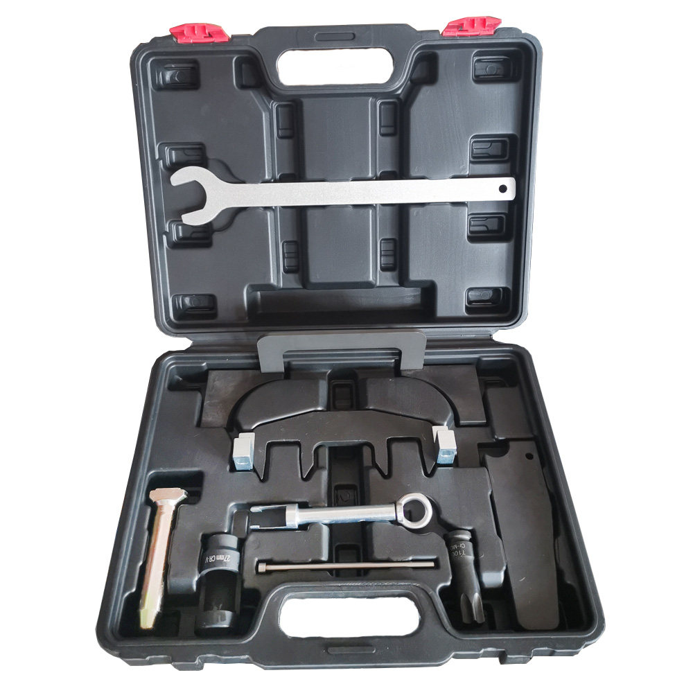 奔驰m271 272 273 276 274正时链条拆卸铆接专用工具压紧截链器