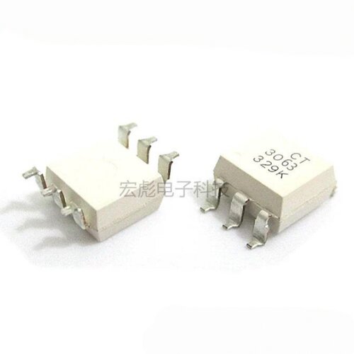 原装CT兆龙 CT3063(S)(T1) 贴片SMD6 光耦 MOC3063光电耦合器芯片