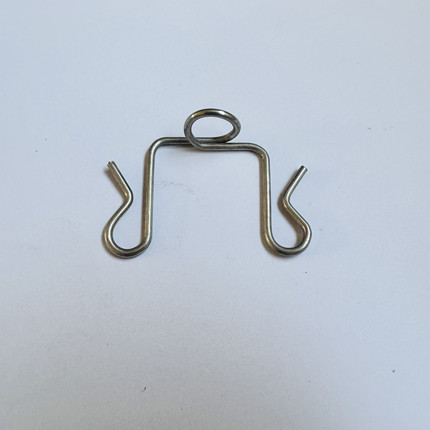 鸡笼鸭笼下笼门锁门簧限位器笼门锁件