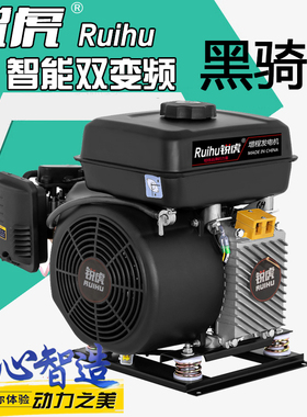 4KW5KW6KW低噪音48V60V72V电动车变频智能增程器 汽油增程发电机