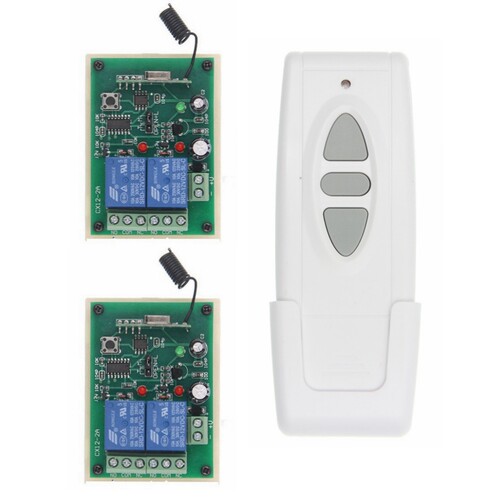 12V无线遥控开关24V2路控制器
