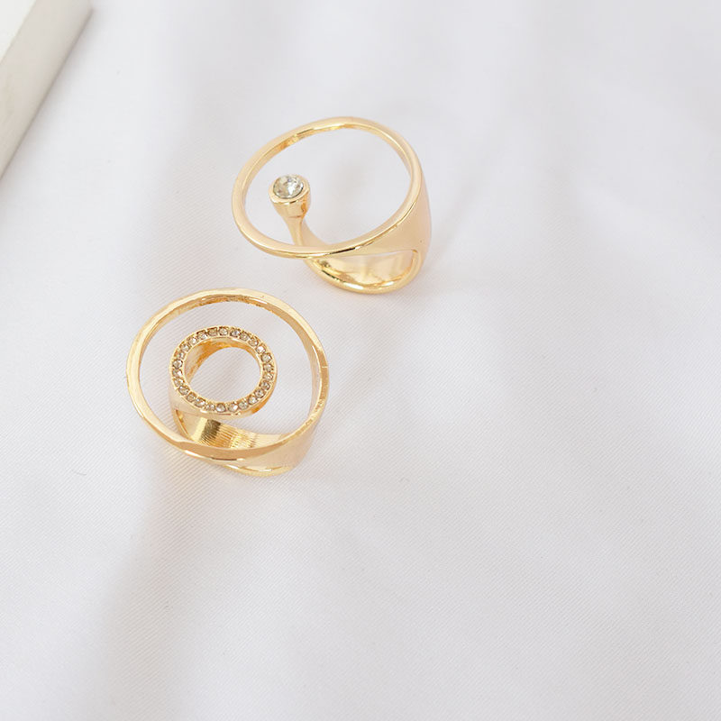 欧美气质时尚大款戒指日韩新款网红同款潮流高亮光女款指环