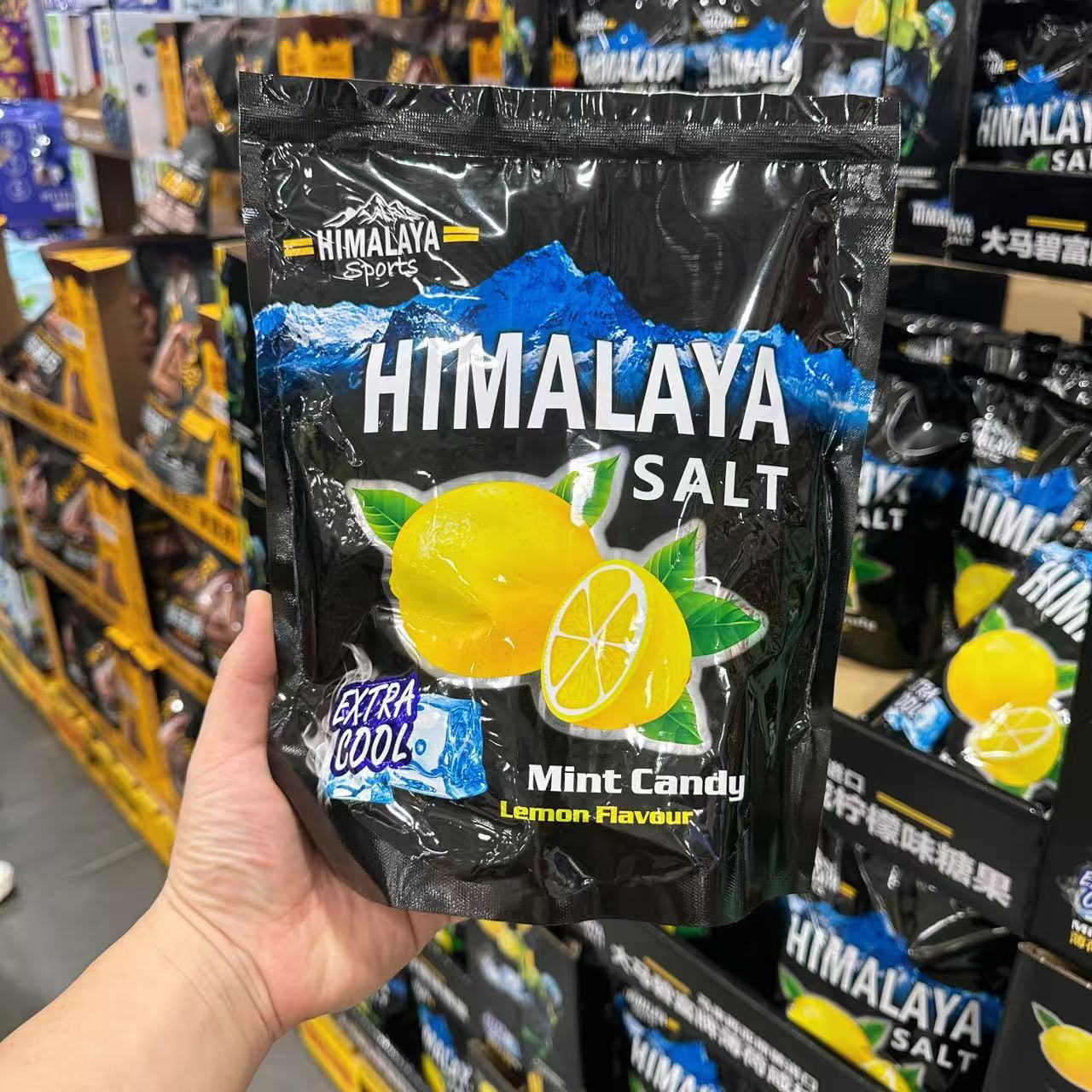 马来西亚进口薄荷柠檬味糖果