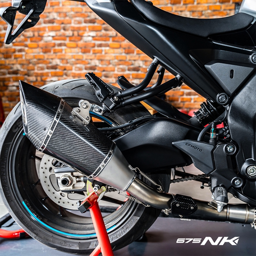 春风675SR/NK摩托车排气管