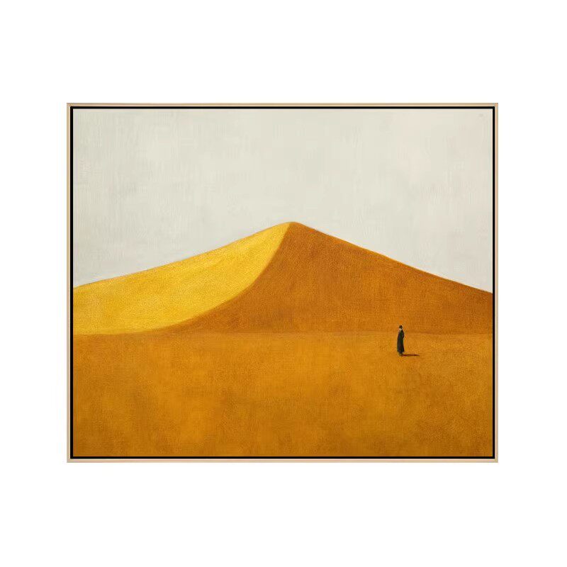 西班牙萨拉路吉简约现代油画喷绘有框画卧室客厅餐厅挂画墙画风景