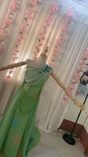 章鱼古风七仙青儿影视写真古装演出服