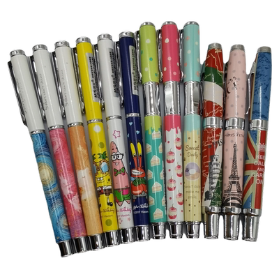 晨光金属钢笔小学生练字钢笔0.5mm抽墨式钢笔小包尖头卡通钢笔