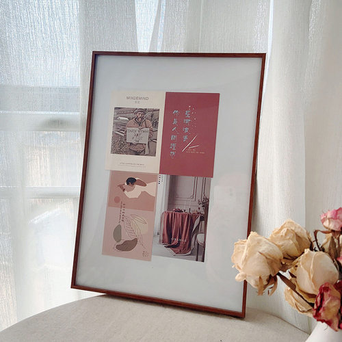 Slim Aluminum Picture Frame, A3 A4 Poster & Puzzle Frame