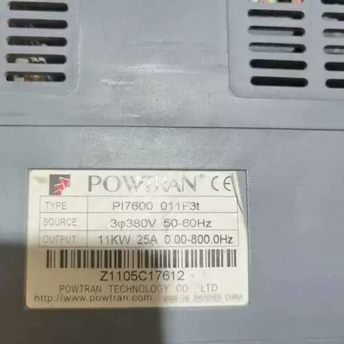 议价普传变频器11KW PI7600 011F3T