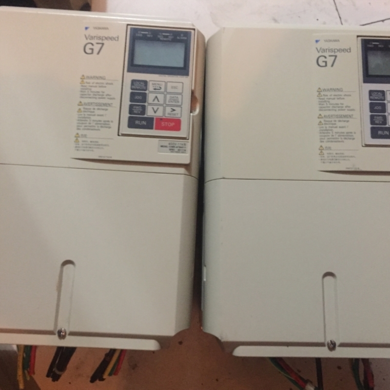 议价安川变频器 CIMR-G7B4011 9成新 成色好 赠送一张PG-B2卡