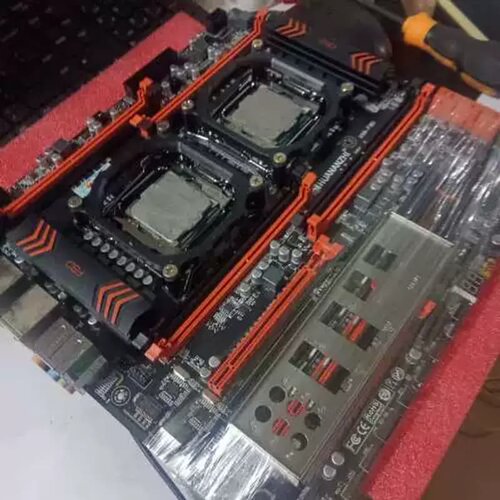 议价华南金牌 X99-F8D 豪华双路DDR4主板2023年
