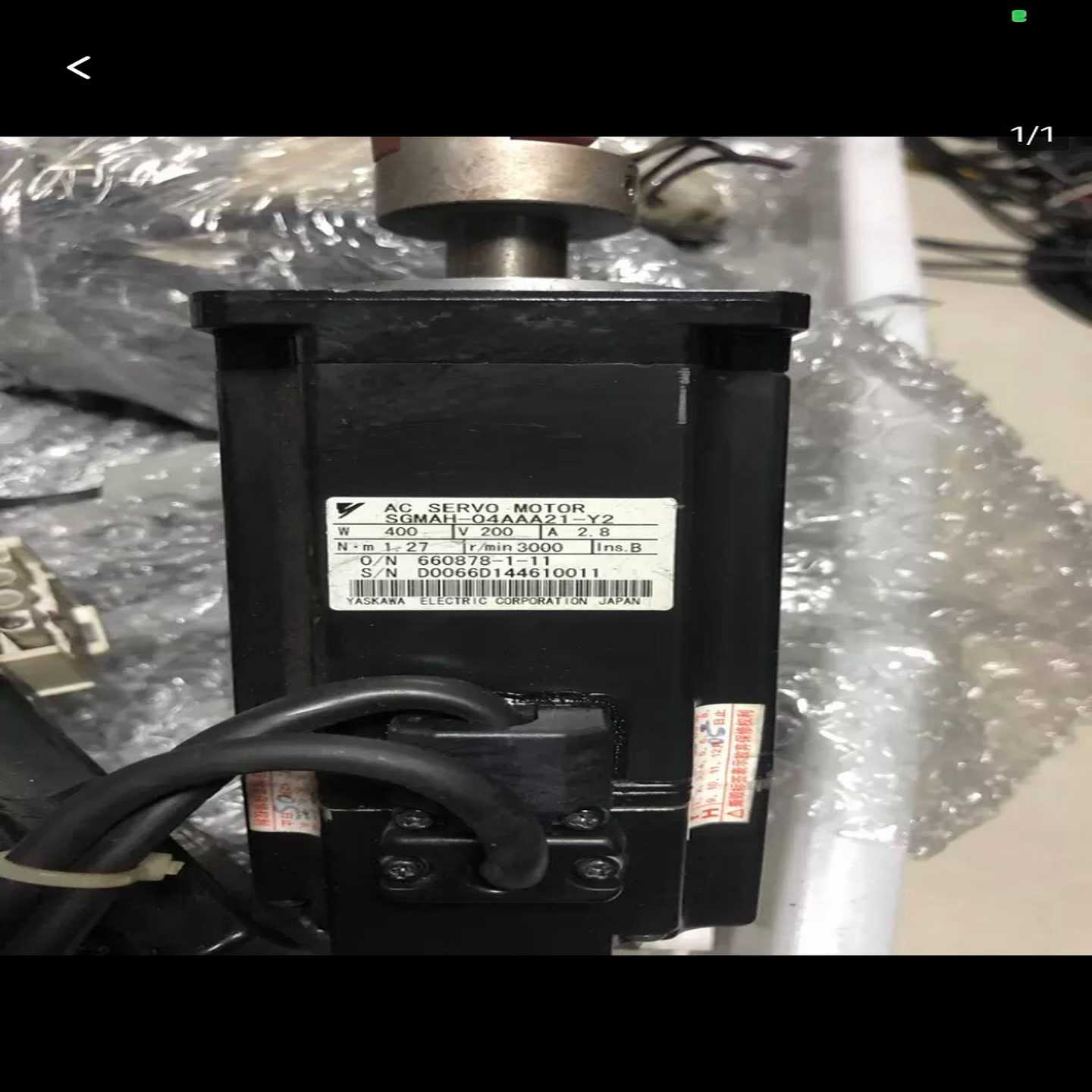 售前询价SGMAH-04AAA21-Y2功能完好-议价