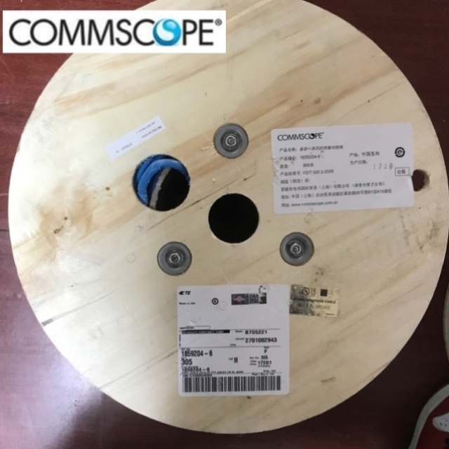 议价议价康普六类屏蔽网线1859204-6/CS34CM双绞线安普AMP千兆