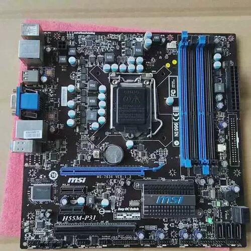 议价主板H55M-P31实物原图好用