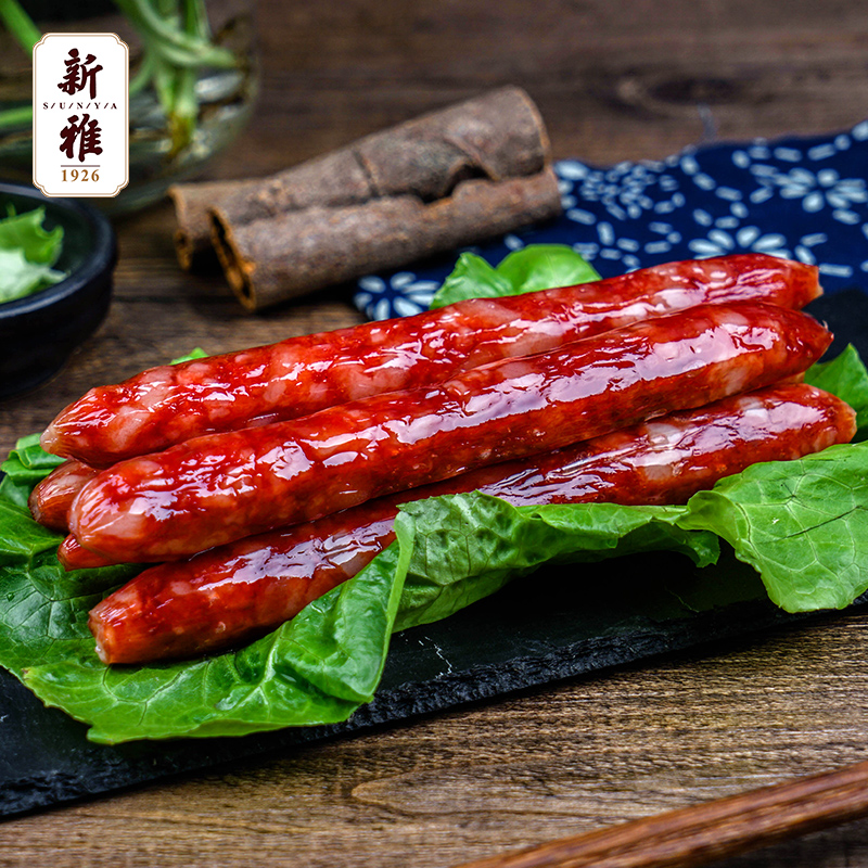 新雅广式腊肠家乡咸肉250g