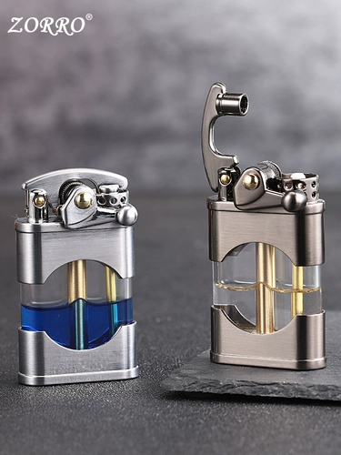 Старомодная креативная ретро прозрачная зажигалка на керосине