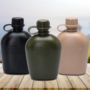 2025夏季水壶登山防撞便携水壶野营工地军训运动水杯塑料储水瓶1L