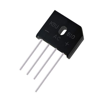 桥堆KBU810 桥式单相整流桥 直插扁桥 8A/1000V整流器 足流
