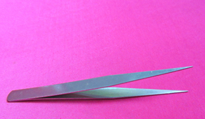 不锈钢镊子指钳精密DIY贴钻工具